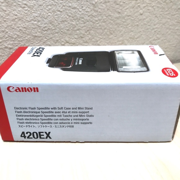 Canon 420EX Speedlite Flash for Cameras Photography Accessories NIB - Picture 5 of 10
